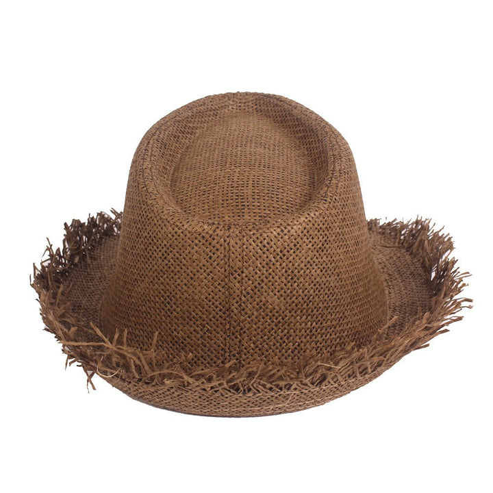 Top Men's Old Top Hats Straw Hats Summer Sun - Muhaab