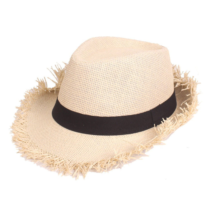 Top Men's Old Top Hats Straw Hats Summer Sun - Muhaab