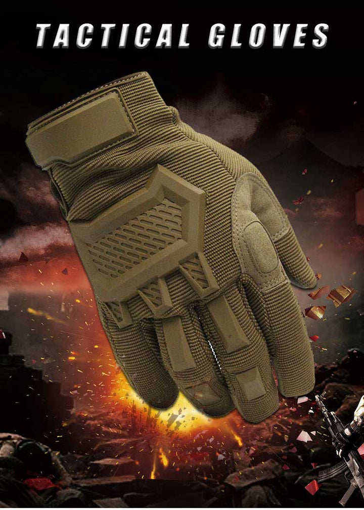 Touch Screen Tactical Gloves Men Army Sports Military Special Forces Full Finger Gloves Antiskid Motocycle Bicycle Gym Gloves - Muhaab