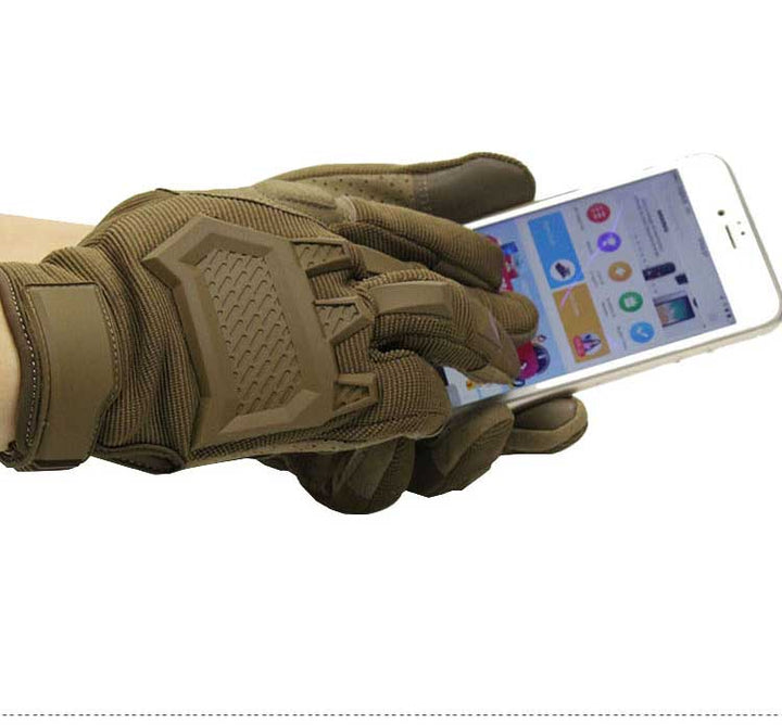 Touch Screen Tactical Gloves Men Army Sports Military Special Forces Full Finger Gloves Antiskid Motocycle Bicycle Gym Gloves - Muhaab