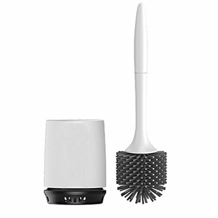 TPR bathroom soft rubber head toilet brush - Muhaab