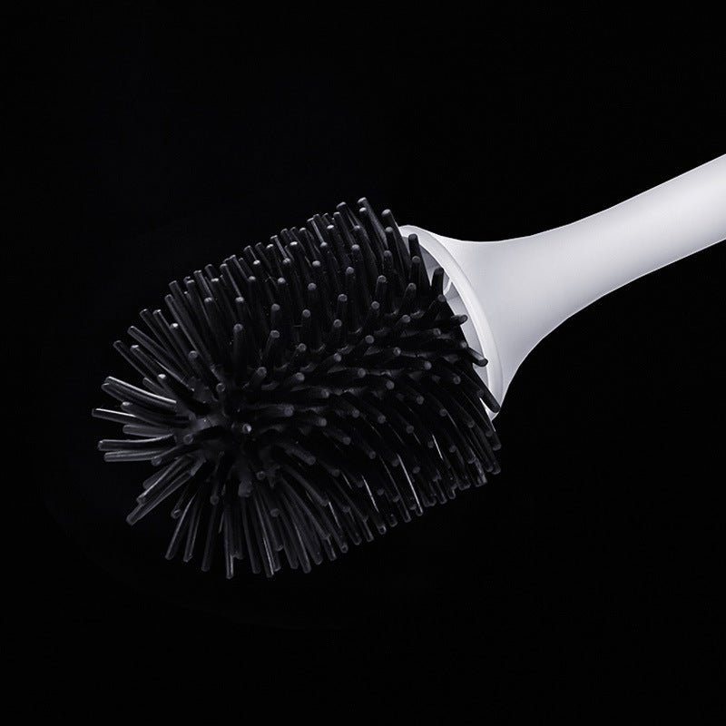 TPR bathroom soft rubber head toilet brush - Muhaab