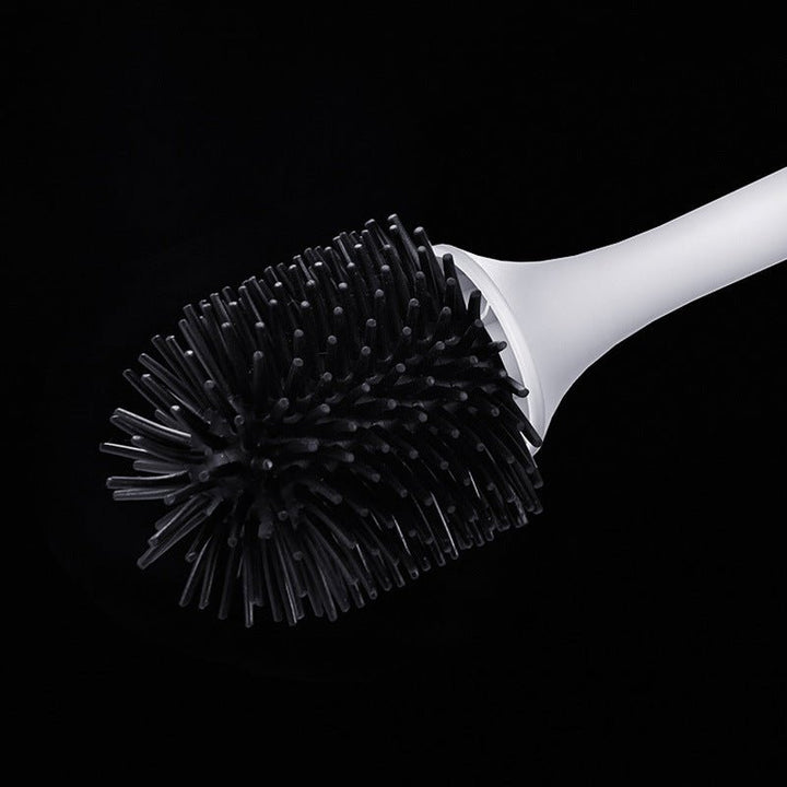 TPR bathroom soft rubber head toilet brush - Muhaab