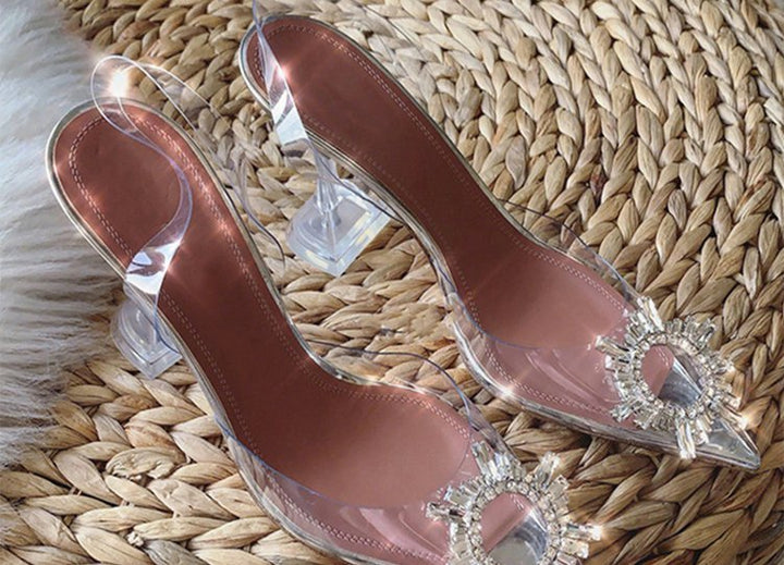 Transparent high heels - Muhaab