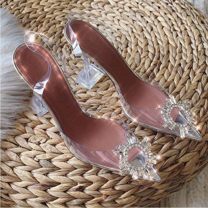 Transparent high heels - Muhaab