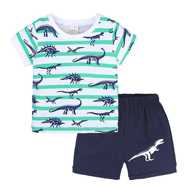 Two-piece boy short sleeve shorts - Muhaab