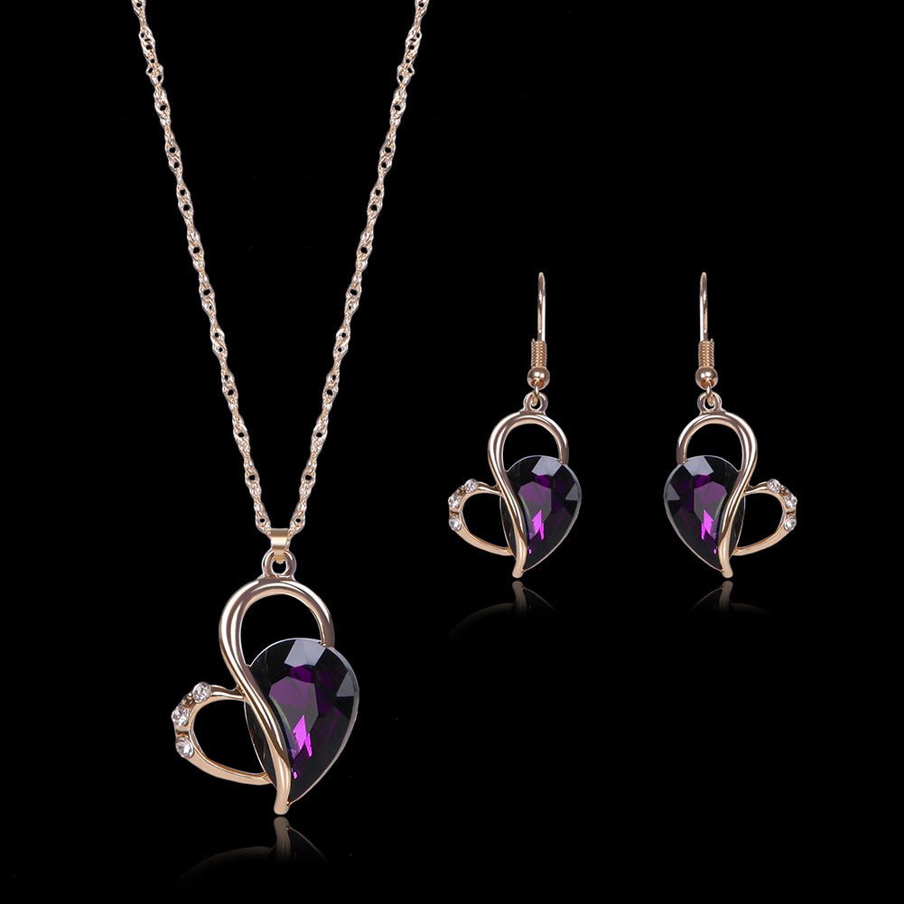 Two-piece Set Of Popular New Jewelry Necklace And - Muhaab