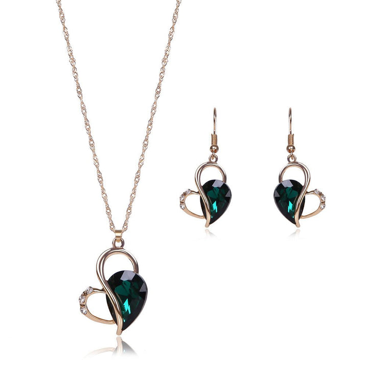 Two-piece Set Of Popular New Jewelry Necklace And - Muhaab