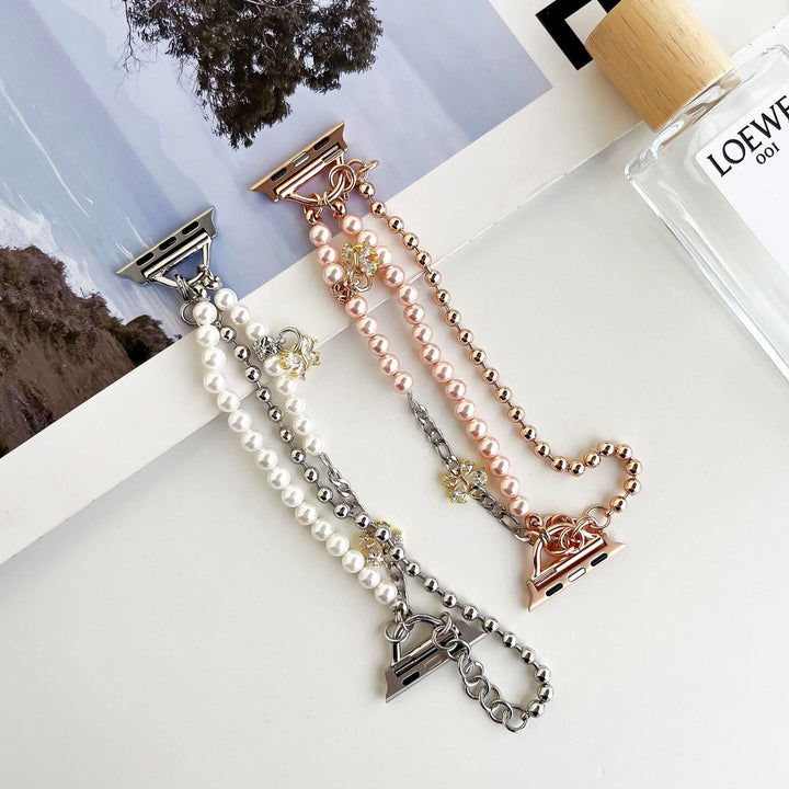 Watch Pearl Metal Chain Small Fragrance - Muhaab