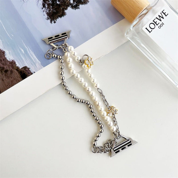 Watch Pearl Metal Chain Small Fragrance - Muhaab