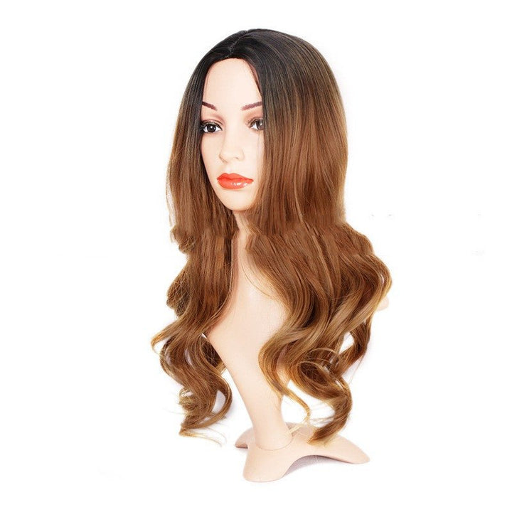 Wig foreign trade wig female gradient chemical fiber wig wig - Muhaab