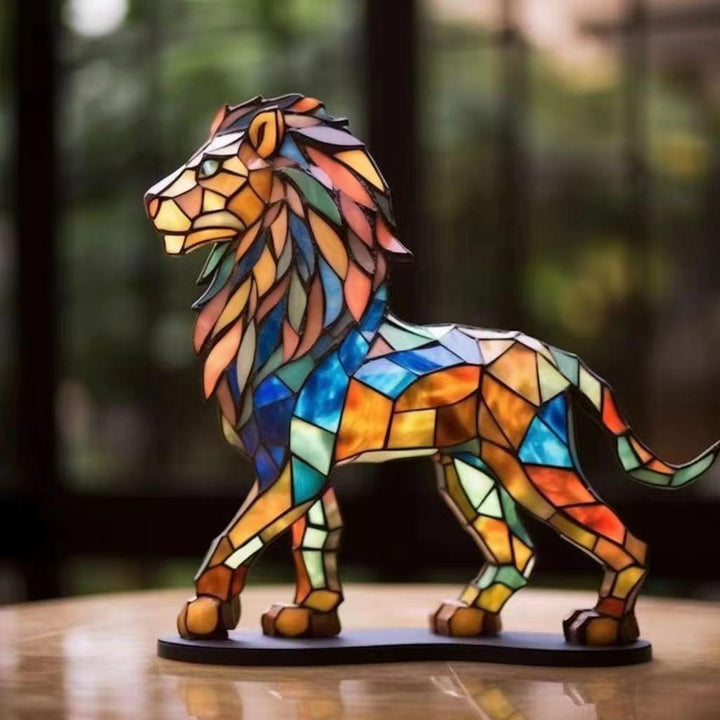 Wildlife Metal Art Wildlife Metal Art Base Table Decorations Flat Ornaments Home Decor - Muhaab