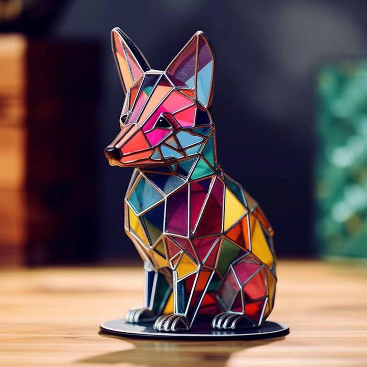 Wildlife Metal Art Wildlife Metal Art Base Table Decorations Flat Ornaments Home Decor - Muhaab