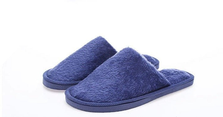 Winter Cotton Slippers New Plush Cotton Shoes Men's Winter Warm Home Couple Cotton Slippers Women's Slippers Yiwu Direct Sales - Muhaab