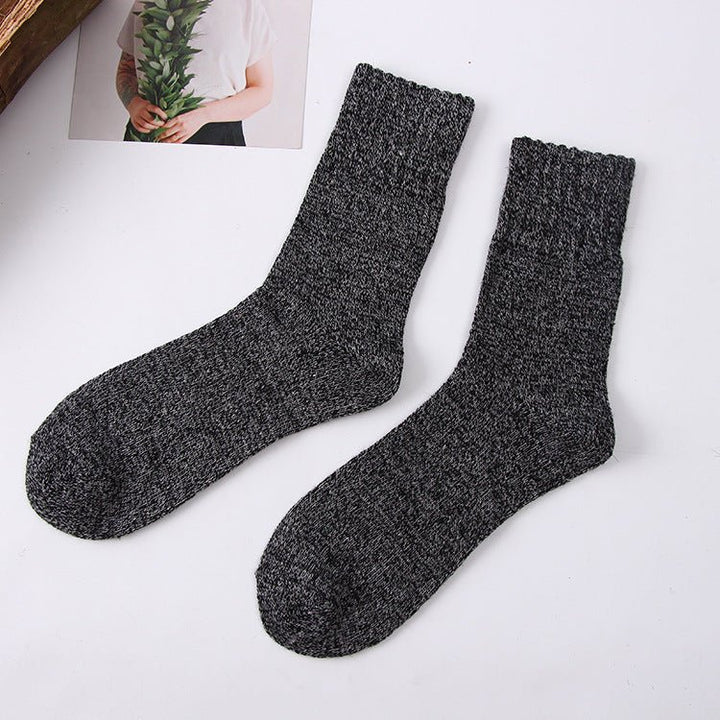 Winter terry wool socks men - Muhaab