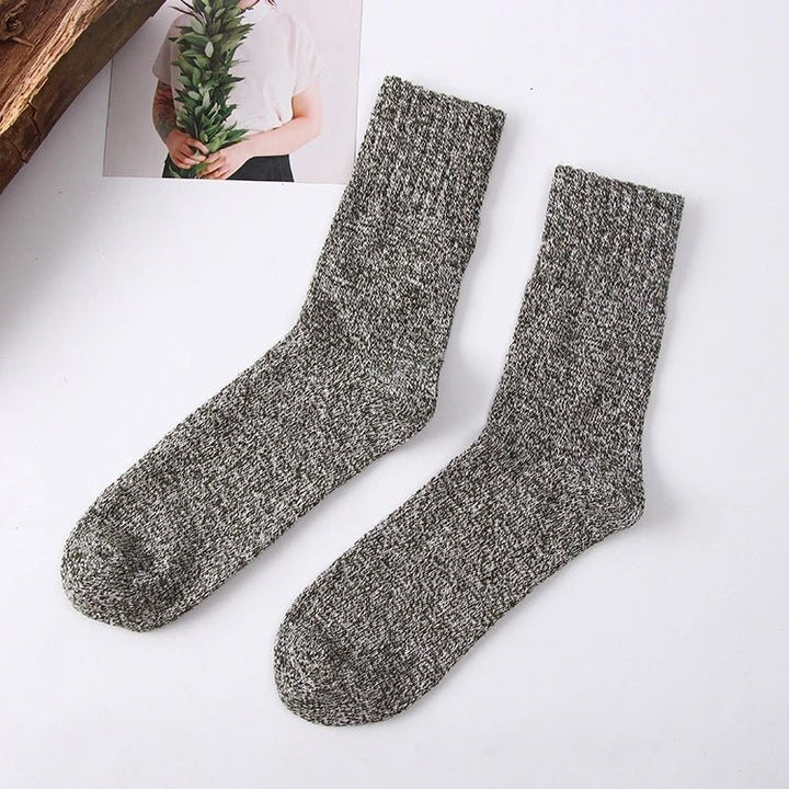 Winter terry wool socks men - Muhaab