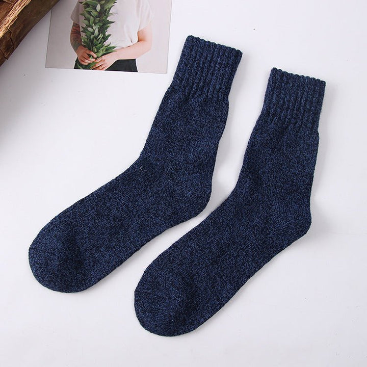 Winter terry wool socks men - Muhaab