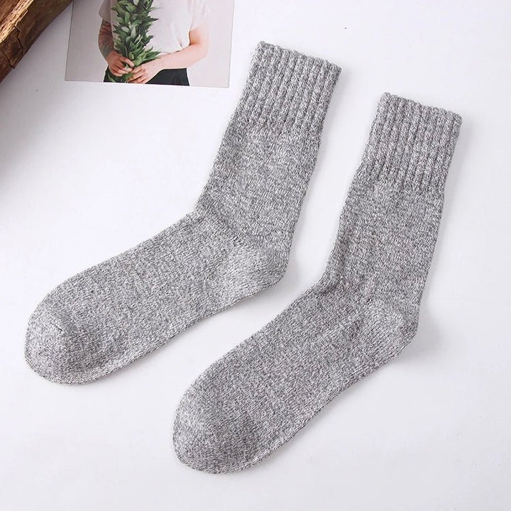 Winter terry wool socks men - Muhaab