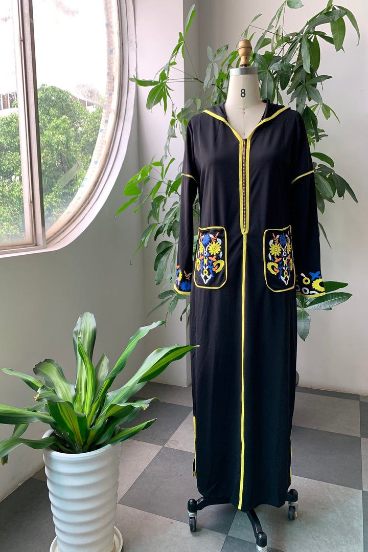 Women Long Dress Dubai Abaya Fashion Hijab - Muhaab