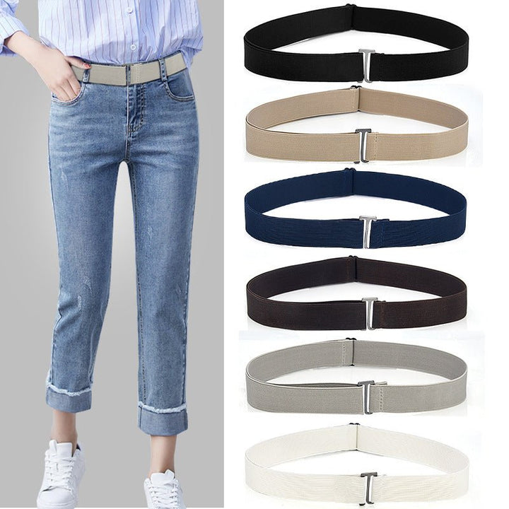 Women's Adjustable Slim Fit Stretch Invisible Belt - Muhaab