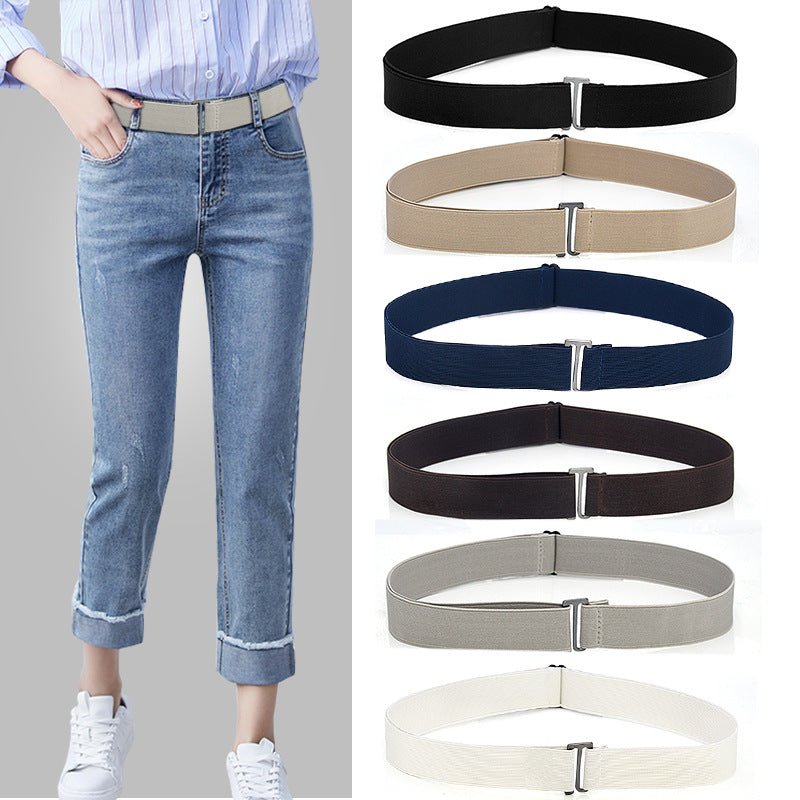 Women's Adjustable Slim Fit Stretch Invisible Belt - Muhaab