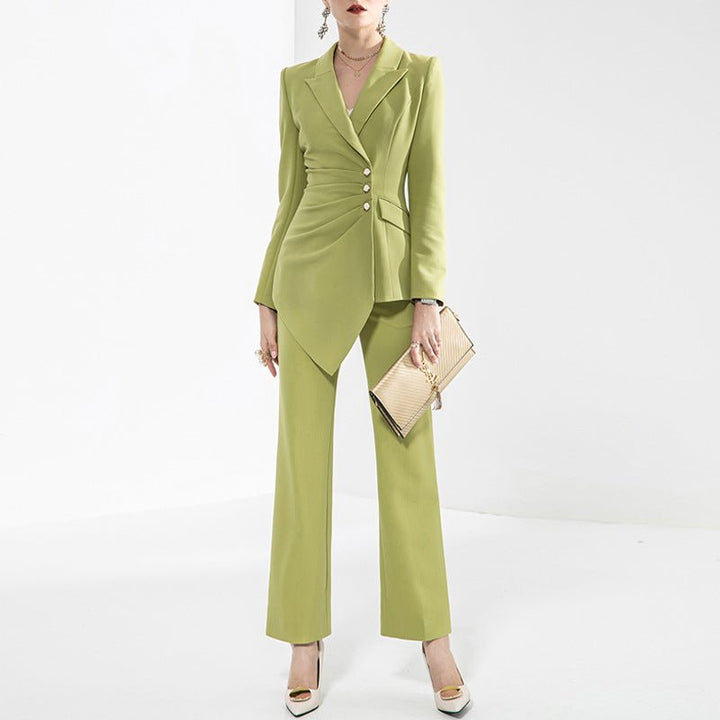 Women's Fashionable Ladies' Irregular Suits For Trimming - Muhaab