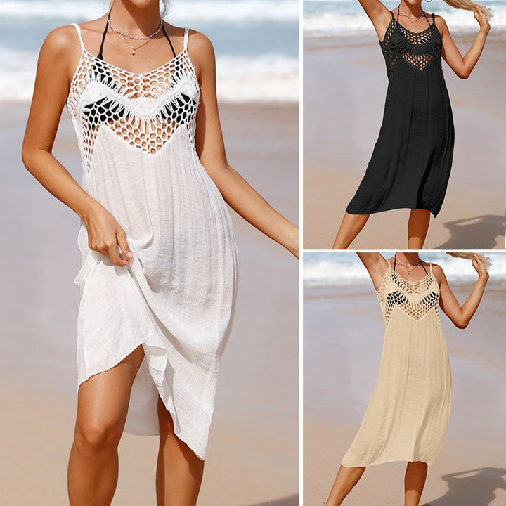 Women's Temperament Fashion Solid Color Dresses - Muhaab
