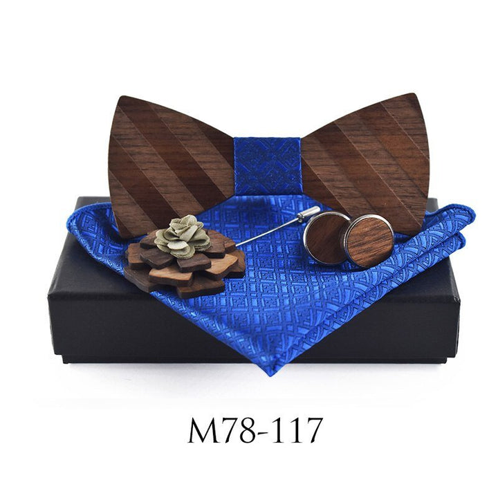 Wooden bow tie bow - Muhaab