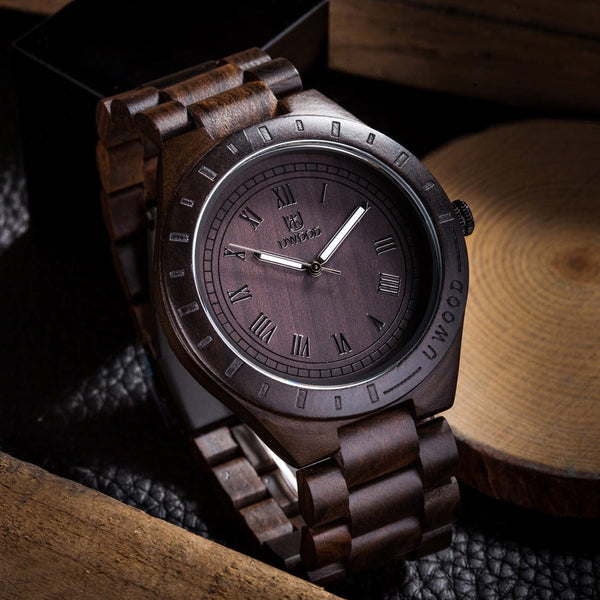 Wooden quartz watch - Muhaab