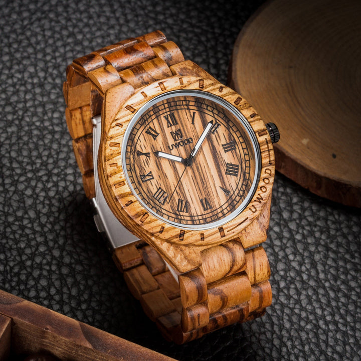 Wooden quartz watch - Muhaab