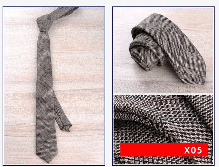 Wool Tie Men Formal Wear England - Muhaab