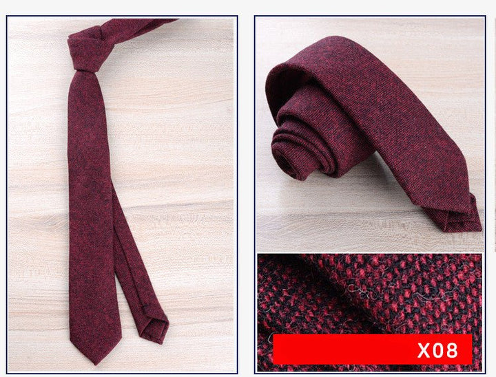 Wool Tie Men Formal Wear England - Muhaab