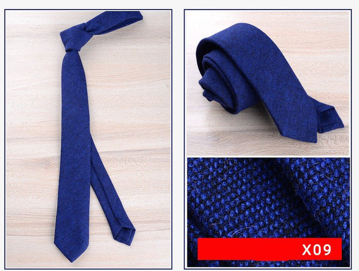 Wool Tie Men Formal Wear England - Muhaab