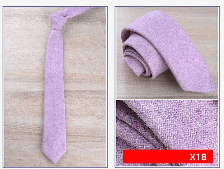 Wool Tie Men Formal Wear England - Muhaab