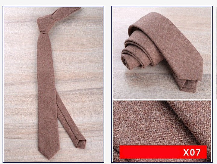 Wool Tie Men Formal Wear England - Muhaab