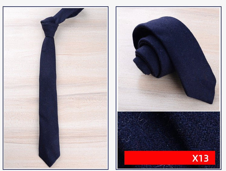 Wool Tie Men Formal Wear England - Muhaab