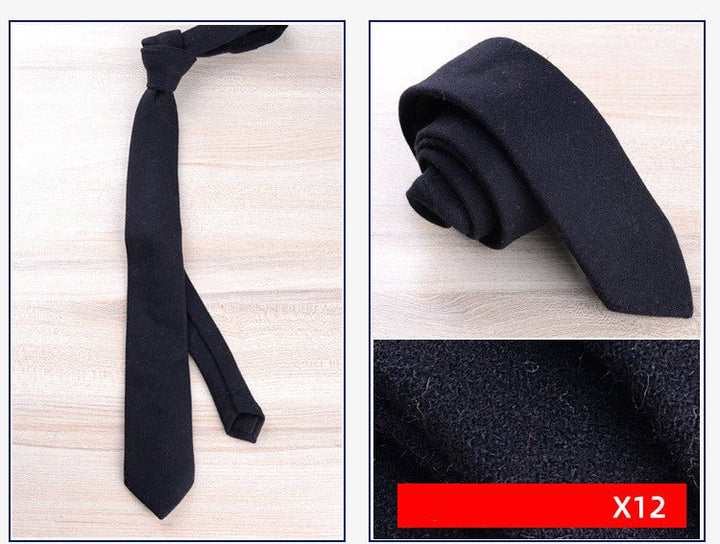 Wool Tie Men Formal Wear England - Muhaab