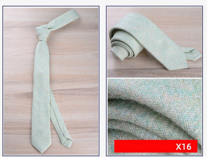 Wool Tie Men Formal Wear England - Muhaab