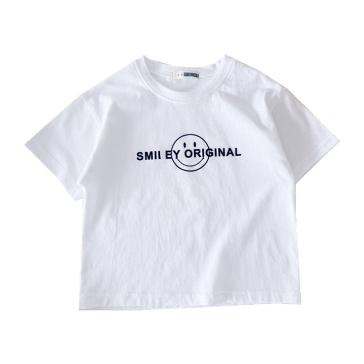 Xiaojiejia Children"s Clothing Boys" Summer Clothing New Boys" T-shirt Summer Children"s Short Sleeve Baby Half Sleeve Top - Muhaab