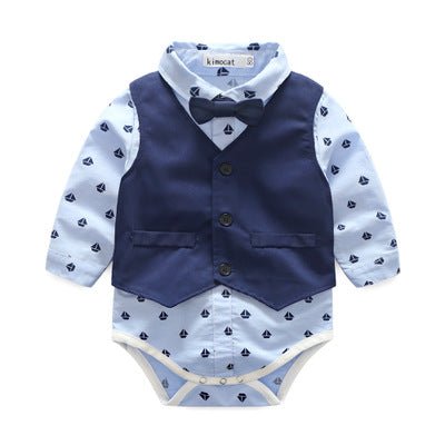 Young boy bow tie gentleman vest - Muhaab